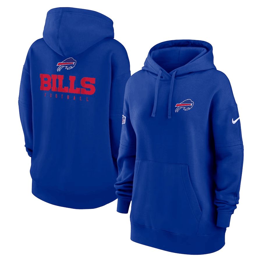 Women 2023 NFL Buffalo Bills blue Sweatshirt style 1